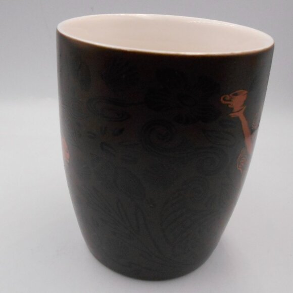STARBUCKS 2011 MERMAID BROWN WITH BRONZE LIMITED ED. COFFEE MUG CUP COLLECTIBLE - Picture 4 of 8